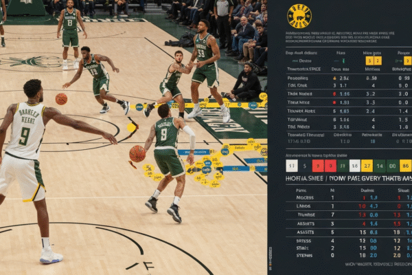 Pacers vs Milwaukee Bucks Match Player Stats